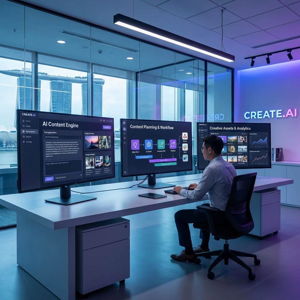 AI Content Creation Workflow for Singapore Small Businesses
