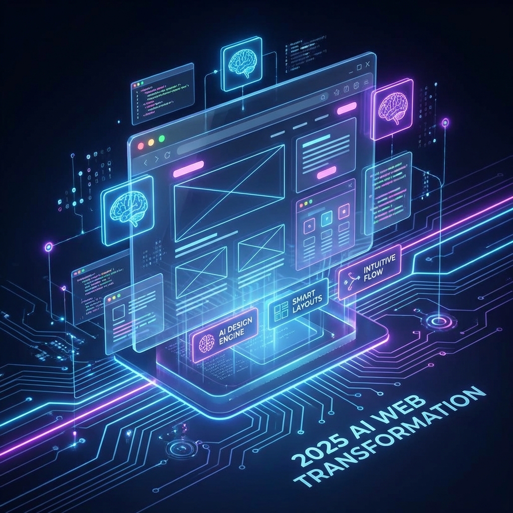 How AI is Transforming Web Design in 2025